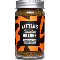 Little's Chocolate Orange smaksatt snabbkaffe 50 g