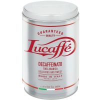 Lucaffé Decaffeinato 250 g koffeinfria kaffebönor
