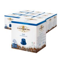 Miscela d'Oro Blue koffeinfri Nespresso-kompatibel kaffekapsel 10 x 10 st grossistförpackning