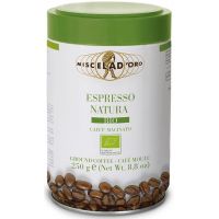 Miscela d'Oro Espresso Natura 250 g Ground Coffee - Jar