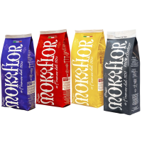 Mokaflor espressokaffe mix pack 4 x 1 kg