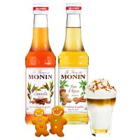 Monin Gingerbread + Monin Cinnamon smaksirap 250 ml