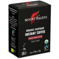 Mount Hagen snabbkaffe, 25 x 2 g portionspåsar