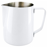 Rhino Coffee Gear Pro Stealth mjölkskumningskanna 600 ml, vit