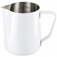Rhino Coffee Gear Pro Stealth mjölkskumningskanna 360 ml, vit
