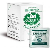 Saquella Espresso Decaf koffeinfria espresso pods 150 st