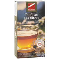 Shamila oblekt pappersfilter för te 100 st, storlek XS