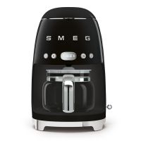 Smeg DCF02BLEU kaffebryggare, svart