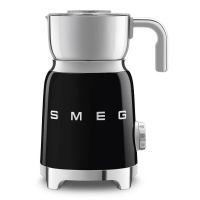 Smeg MFF01BLEU elektrisk mjölkskummare, svart
