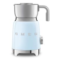 Smeg MFF01PBEU elektrisk mjölkskummare, pastellblå