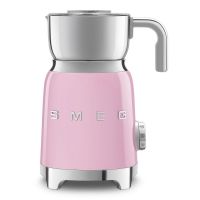 Smeg MFF01PKEU elektrisk mjölkskummare, pastellrosa