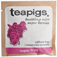 Teapigs Super Fruit, låda med 50 tepåsar