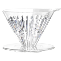 Timemore Crystal Eye Dripper filterhållare storlek 02, transparent