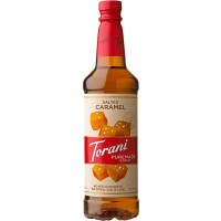Torani Puremade Salted Caramel smaksirap 750 ml PET