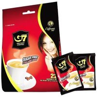 Trung Nguyen G7 sockerfri + kollagen -snabbkaffe 22 x 16 g portionspåsar