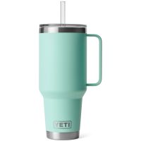 Yeti Rambler Straw Mug isolerad resemugg 1 l, Seafoam