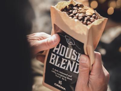Cremas eget kaffe