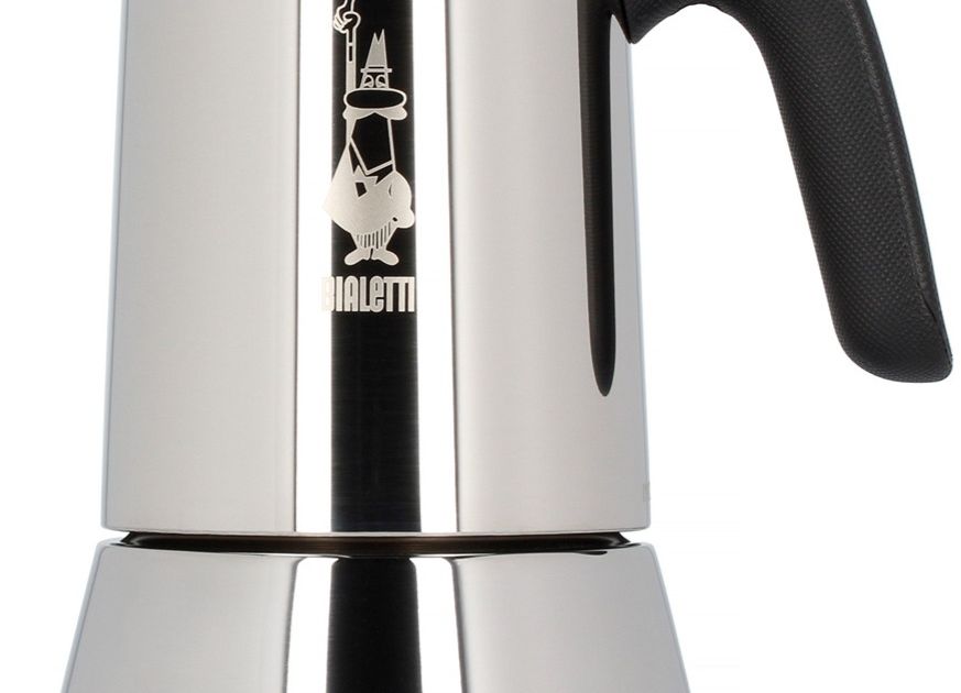 Bialetti Moka Induction Black Stovetop Espresso Maker - Crema