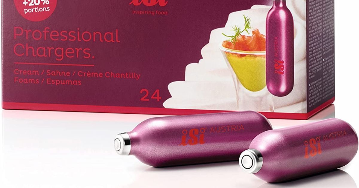 iSi Cream Chargers N2O 24 pcs Crema