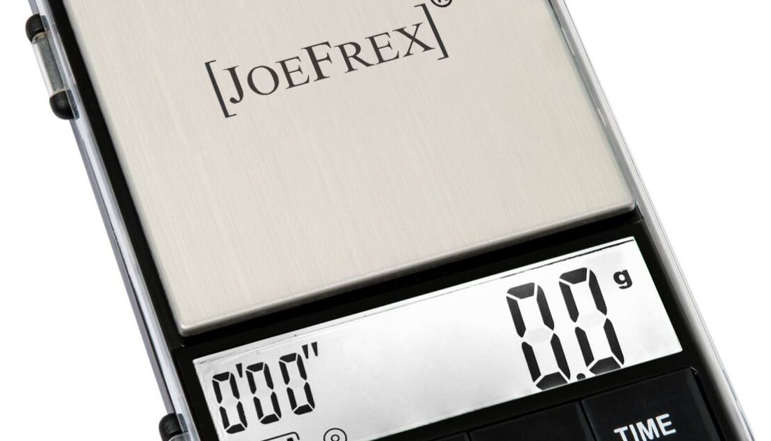 JoeFrex Digital Coffee Scale with Timer precisionsvåg med timer Crema