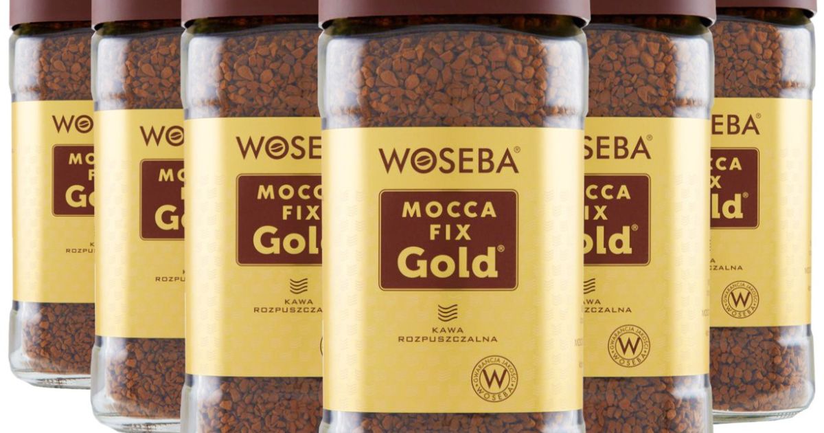 Woseba Mocca Fix Gold snabbkaffe 100 g - Crema