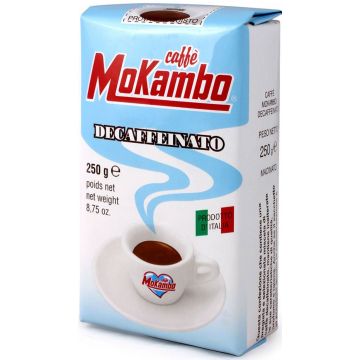 Mokambo Decaffeinato koffeinfritt 250 g malet kaffe