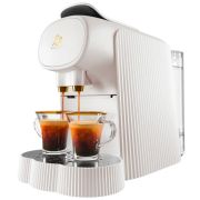 Alessi Plissé L'Or Portioned Capsule Coffee Machine