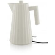 Alessi MDL06 Plissé Electric Water Kettle 1.7 l, White