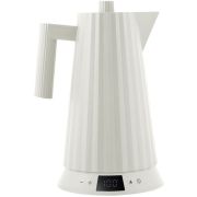 Alessi MDL21 Plissé vattenkokare med temperaturkontroll 1,7 l, vit
