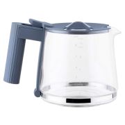Alessi glaskanna för MDL14 Plissé -kaffebryggare, grå