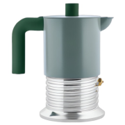Alessi Vite PM01/6 GR mokabryggare för induktion 6 koppar, salviagrön