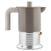 Alessi Vite PM01/6 WG mokabryggare för induktion 6 koppar, grå