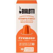 Bialetti Cremoso Nespresso-Compatible Coffee Capsules 10 pcs