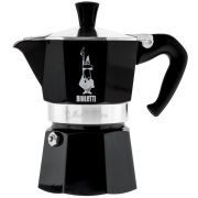 Bialetti Moka Express mokabryggare 3 koppar, svart