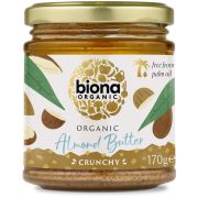 Biona Almond Butter Crunchy mandelsmör 170 g