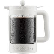 Bodum Bean Set 12 koppars cold brew kaffekanna 1500 ml, vit
