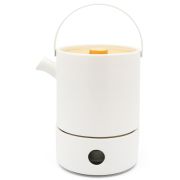 Bredemeijer Umea Ceramic Teapot 1.2 l + Tea Warmer, White
