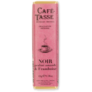 Café-Tasse mörk choklad hallon & mandelpralin 45 g