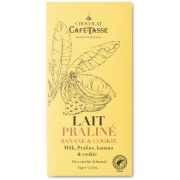 Café-Tasse mjölkchoklad, pralin, banan & cookie 95 g