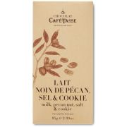 Café-Tasse Mjölkchoklad & pecannöt, havssalt och cookiebitar 85 g