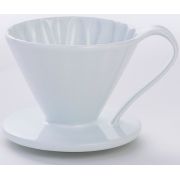 CAFEC Arita Ware Flower Dripper 1 kopp, vit