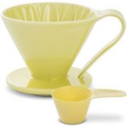 CAFEC Arita Ware Flower Dripper 4 koppar, gul