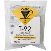 CAFEC Light Roast T-92 Coffee Paper Filter 1 Cup, 100 st