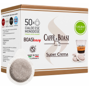 Caffè Boasi Super Crema E.S.E. espresso pods 50 st.