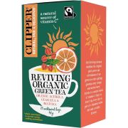 Clipper Organic Green Tea Reviving Orange, Acerola, Guarana & Matcha 20 tepåsar