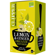 Clipper Organic Lemon & Ginger Infusion 20 tepåsar