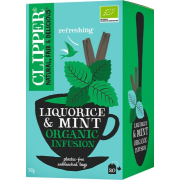 Clipper Organic Liquorice & Mint Infusion 20 tepåsar