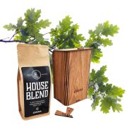 KOLO Design kaffelåda x Crema House Blend 250 g