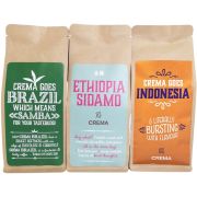 Crema Tasting Pack Bryggkaffe I - 3 x 250 g