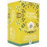 English Tea Shop Organic Black Tea Vanilla Earl Grey, 20 tepåsar